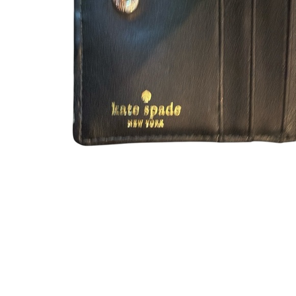 Kate Spade Black and White Polka Dot Wallet - Picture 4 of 5